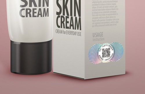 通過防偽標(biāo)簽查詢化妝品面膜護膚品的真假